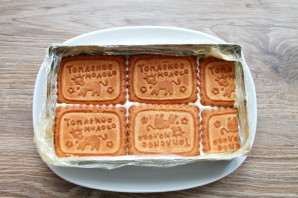 Торт из печенья "Топленое молоко"