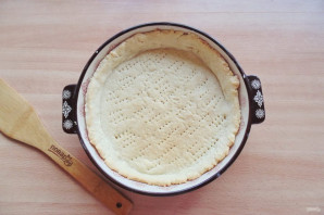 Яблочный пирог с белковым кремом