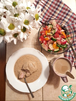 Бажа с тунцом