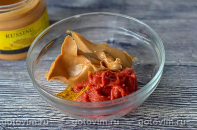 Куриный суп с арахисовой пастой