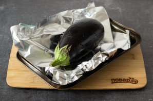 Баклажанная икра по-индийски