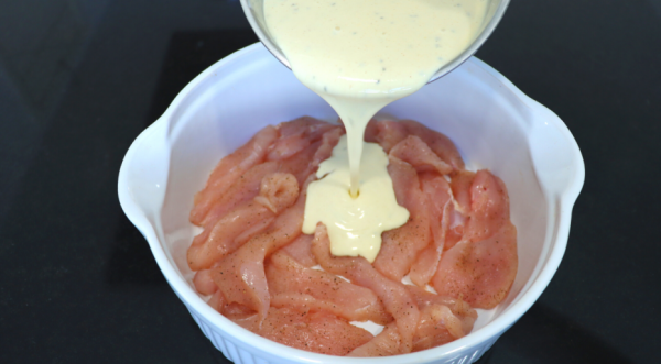 Куриная грудка в сливочном соусе, пошаговый рецепт с фото