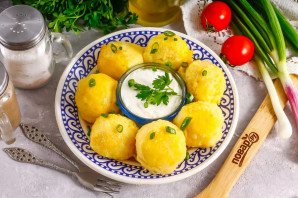 Шарики из мамалыги