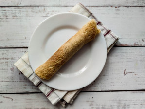 Блинчики с морковной начинкой