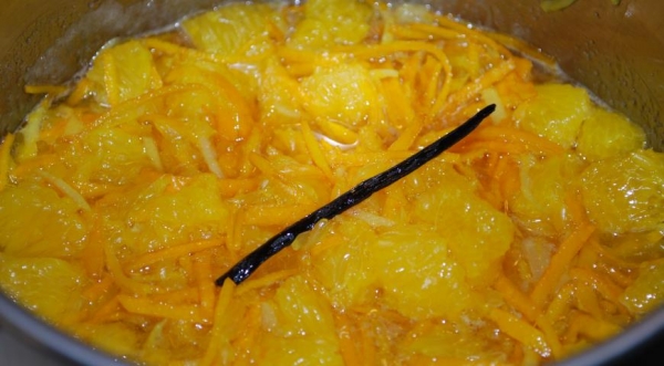 Конфитюр из апельсинов с ромом и ванилью, пошаговый рецепт с фото