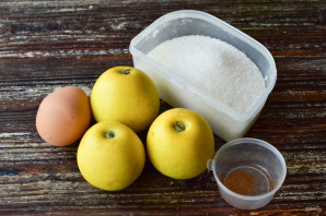 Яблочный флан