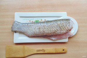 Белый амур в духовке с картошкой