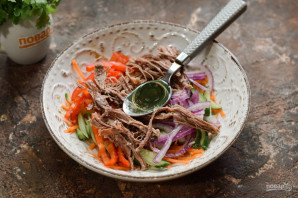 Салат "Азиатский" с говядиной