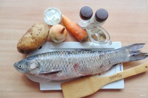 Белый амур в духовке с картошкой