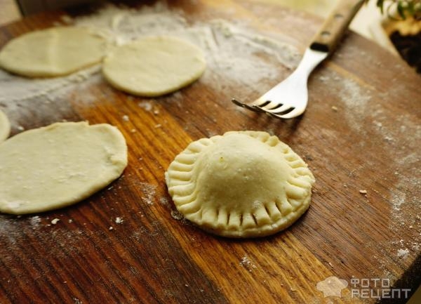 Рецепт: Армянское пасхальное печенье - на твороге и с курагой