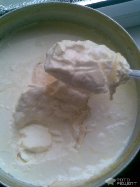 Рецепт: Домашняя ряженка - Вкуснейшая ряженка,приготовленная дома