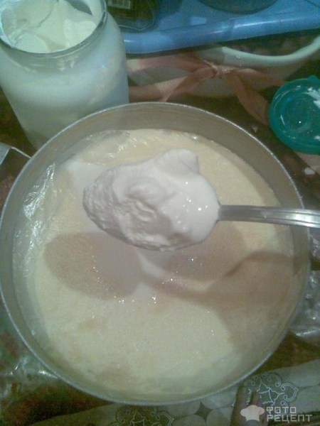 Рецепт: Домашняя ряженка - Вкуснейшая ряженка,приготовленная дома