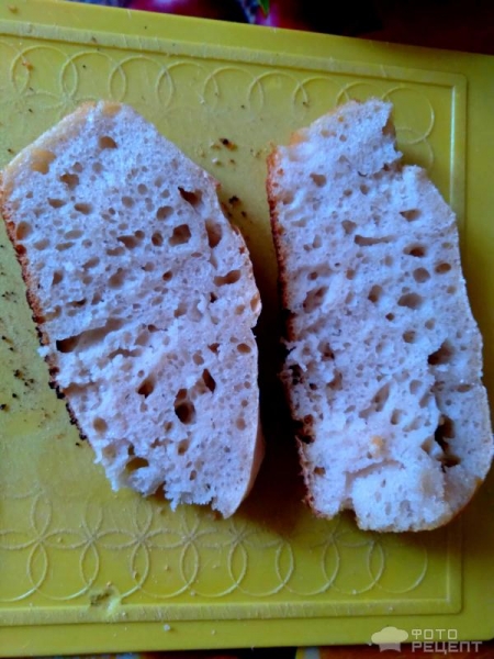 Рецепт: Хлеб на закваске из цельнозерновой муки - В духовке