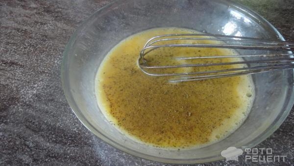 Рецепт: Молодая капуста, слайсы в сухарях - Нежное,вкусное блюдо.