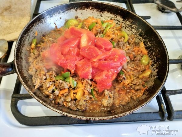 Рецепт: Сложная запеканка - Почти "Пастуший пирог"