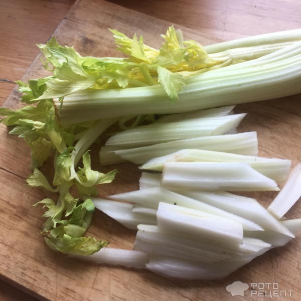 Рецепт: Стебель сельдерея - как заморозить сельдерей?