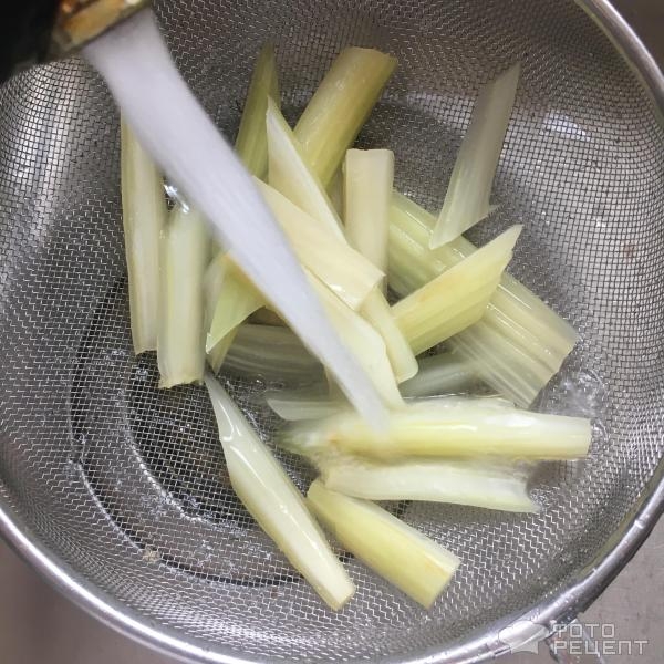 Рецепт: Стебель сельдерея - как заморозить сельдерей?