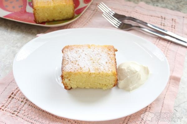 Рецепт: Творожная запеканка без муки и манки - с кускусом Рецепт: Творожная запеканка без муки и манки - с кускусом