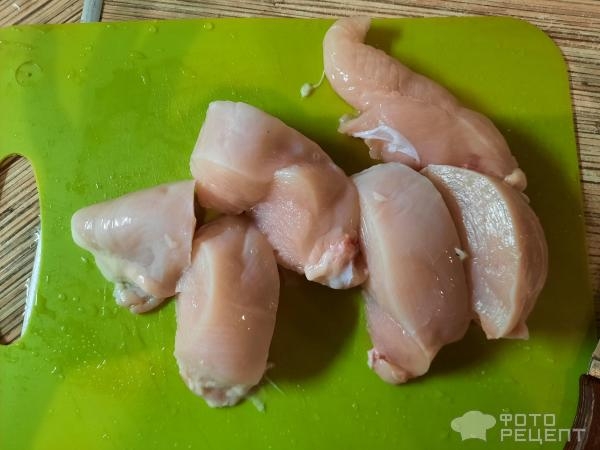 Рецепт: Запеченная в рукаве курица с овощами - ПП-рецепт, всего 3 ингредиента