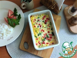 Рыбный омлет