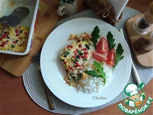 Рыбный омлет