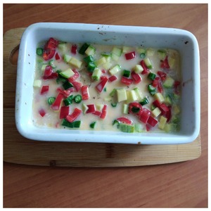 Рыбный омлет