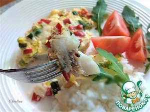 Рыбный омлет