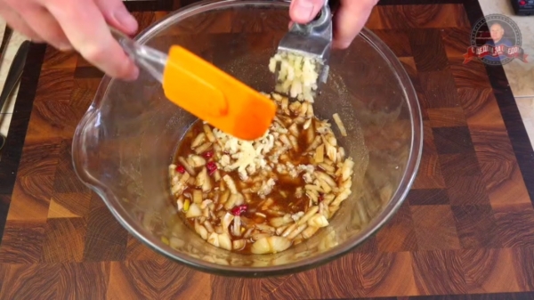 Свинина в соево-имбирном маринаде