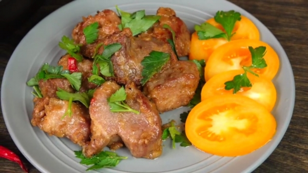 Свинина в соево-имбирном маринаде