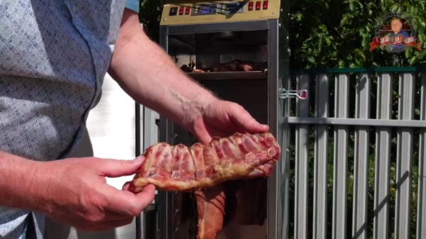 Свиные рёбрышки в карамельной глазури с дымком