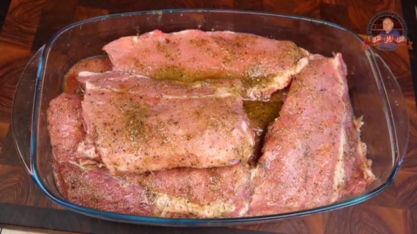 Свиные рёбрышки в карамельной глазури с дымком