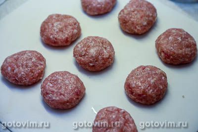Котлеты из свинины и курицы