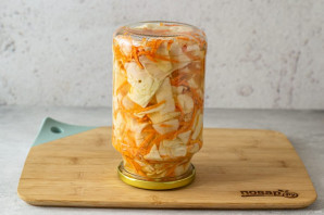 Капуста по-корейски на зиму Капуста по-корейски на зиму