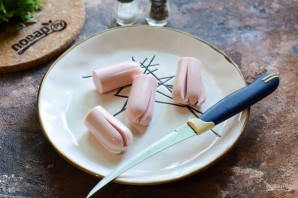 Гнезда с сосисками