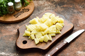 Суп с помидорами и болгарским перцем