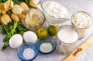 Капкейки "Мохито"