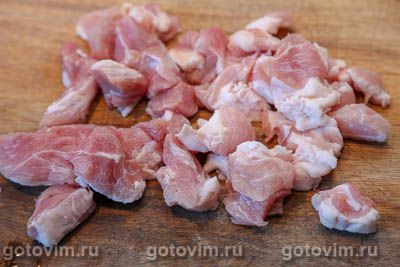 Капуста с мясом, тушенная со сметаной Капуста с мясом, тушенная со сметаной