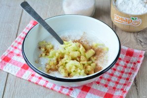 Маффины с овсяными хлопьями и яблоками Маффины с овсяными хлопьями и яблоками