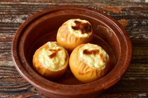 Диетические печеные яблоки