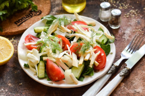 Салат с сыром "Чечил" Салат с сыром "Чечил"