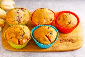 Ягодные капкейки