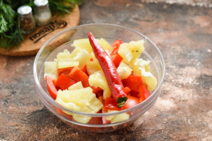 Кабачки на зиму острые