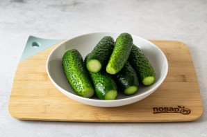 Огурцы с горчицей на зиму