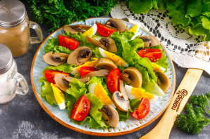 ПП салат с шампиньонами ПП салат с шампиньонами