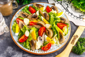 ПП салат с шампиньонами ПП салат с шампиньонами