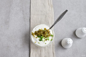 Сметанный соус к рыбе