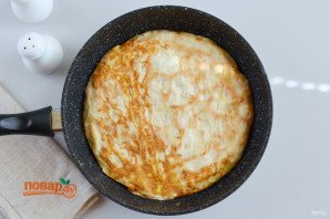 Завтрак с лавашом