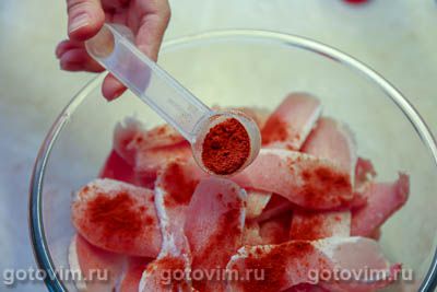 Джерки из свинины с чили и паприкой