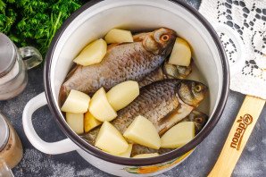 Заливное из ухи