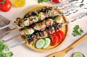 Мягкий шашлык из свинины Мягкий шашлык из свинины